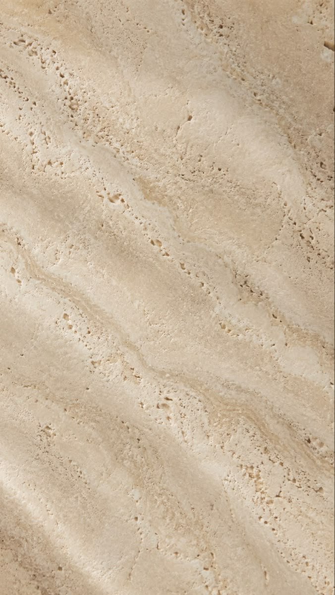 Travertine stone with warm natural banding